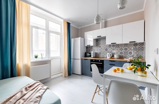 

Квартира-студия, 32 м², 2 кровати