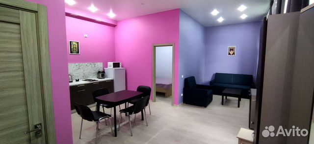 

2-к. квартира, 45 м², 2 кровати