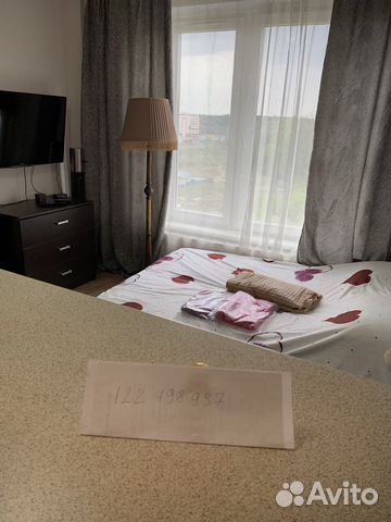 

Квартира-студия, 27 м², 2 кровати