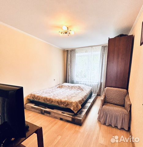 

1-к. квартира, 37 м², 3 кровати