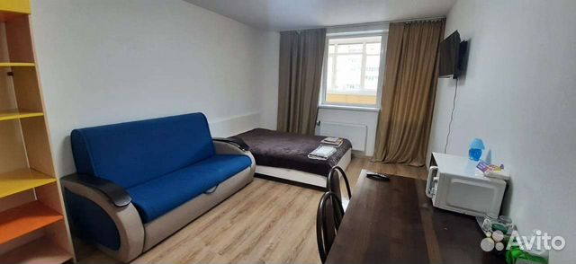 

Квартира-студия, 27 м², 2 кровати