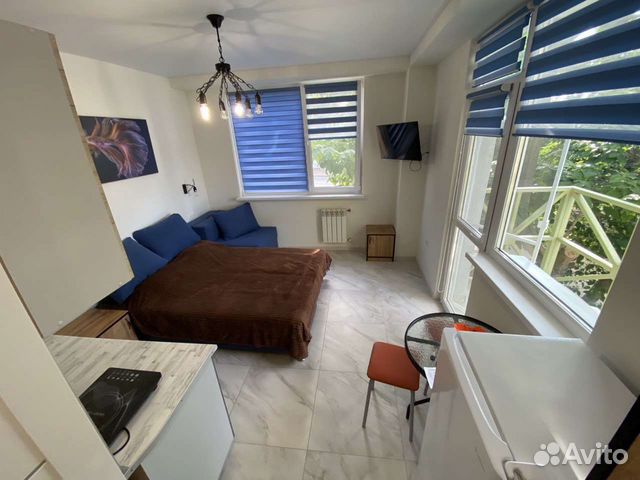 

Квартира-студия, 27 м², 2 кровати