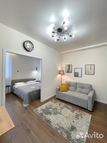 

Квартира-студия, 32 м², 1 кровать