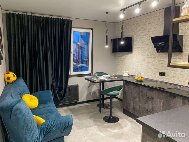 

1-к. квартира, 38 м², 1 кровать