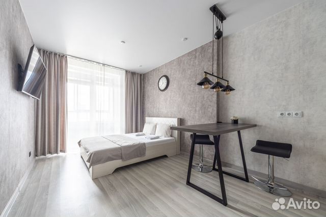 

Квартира-студия, 28 м², 1 кровать