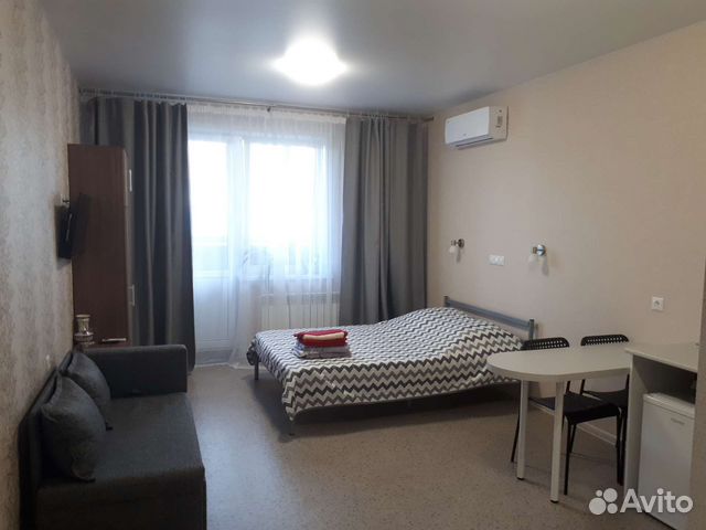 

Квартира-студия, 24 м², 2 кровати