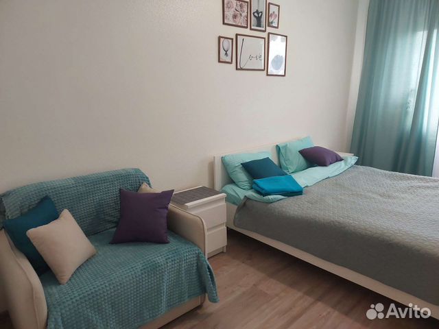

1-к. квартира, 45 м², 3 кровати