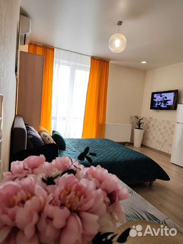 

Квартира-студия, 37 м², 1 кровать
