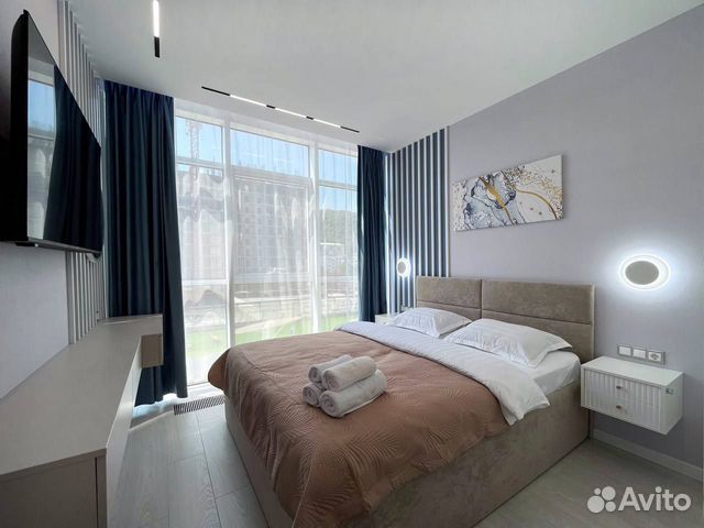 

1-к. квартира, 40 м², 2 кровати