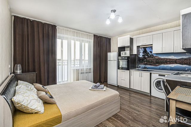 

Квартира-студия, 26 м², 1 кровать