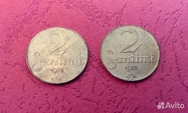 Латвия 2 сантим 1926 металлоискатели б у в россии