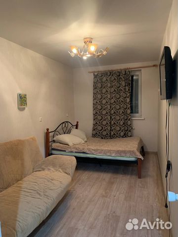 

1-к. квартира, 52 м², 4 кровати