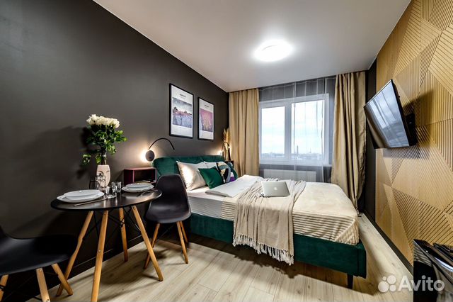 

Квартира-студия, 21 м², 1 кровать