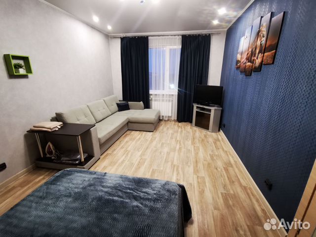 

1-к. квартира, 41 м², 2 кровати