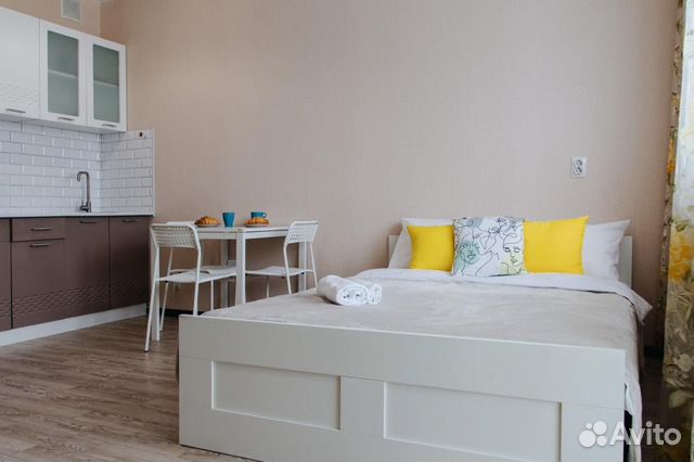 

Квартира-студия, 30 м², 1 кровать