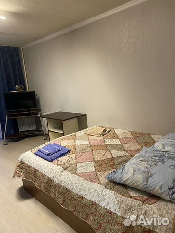 

1-к. квартира, 42 м², 2 кровати