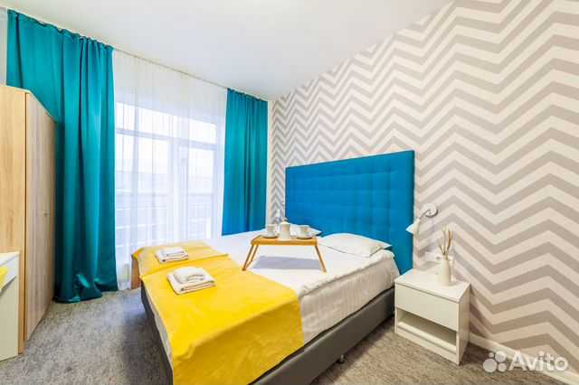 

Квартира-студия в апарт-отеле, 24 м², 2 кровати