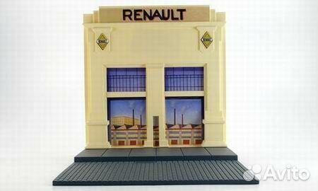 Диорама Renault 1/43 Altaya
