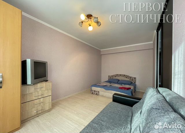 

1-к. квартира, 36 м², 2 кровати