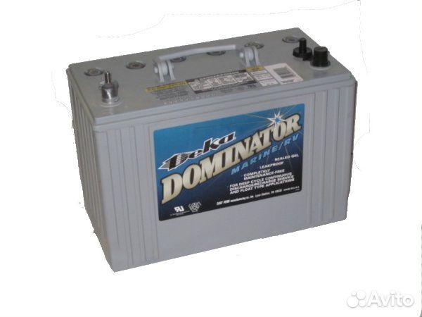 Тяговый аккумулятор Deka 8G31dt 12V102Ah