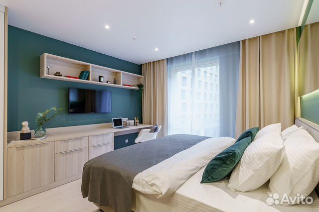 

Квартира-студия в апарт-отеле, 26 м², 4/10 эт.