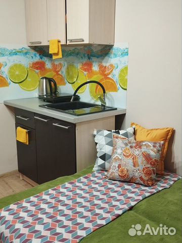 

Квартира-студия, 18 м², 2 кровати