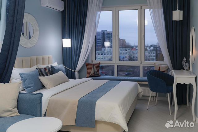 

1-к. квартира, 43 м², 3 кровати