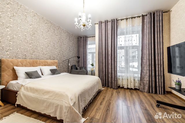 

1-к. квартира, 43 м², 3 кровати