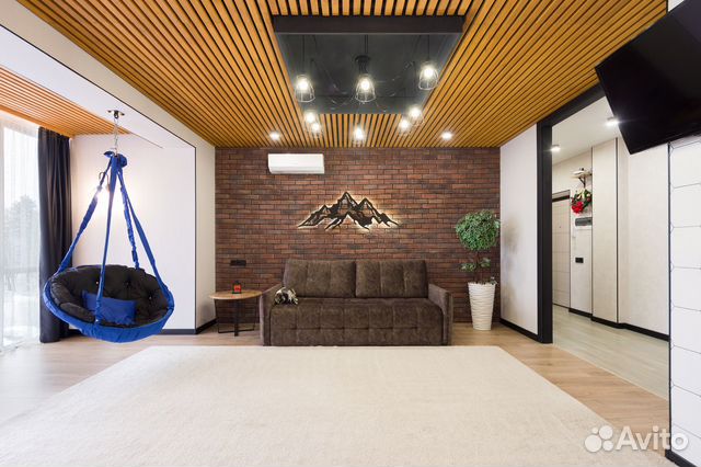 

1-к. квартира, 58 м², 2 кровати