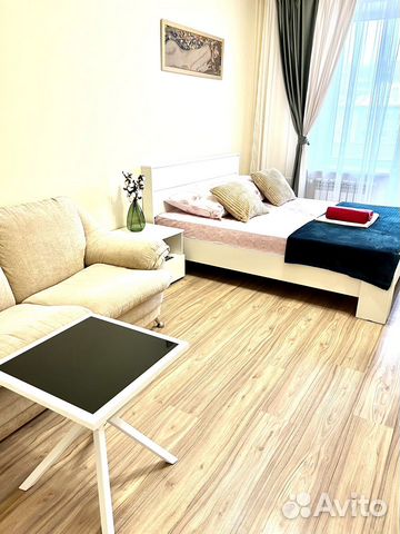 

1-к. квартира, 40 м², 2 кровати