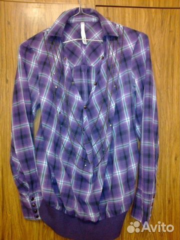 Блузка 100 cotton бренд Firetrap p. S Великобритан