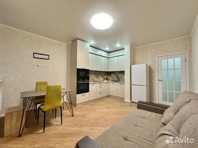 

1-к. квартира, 44 м², 2 кровати