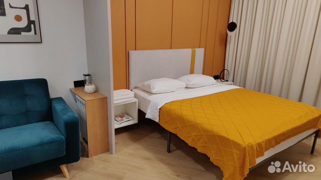 

1-к. квартира, 38 м², 3 кровати