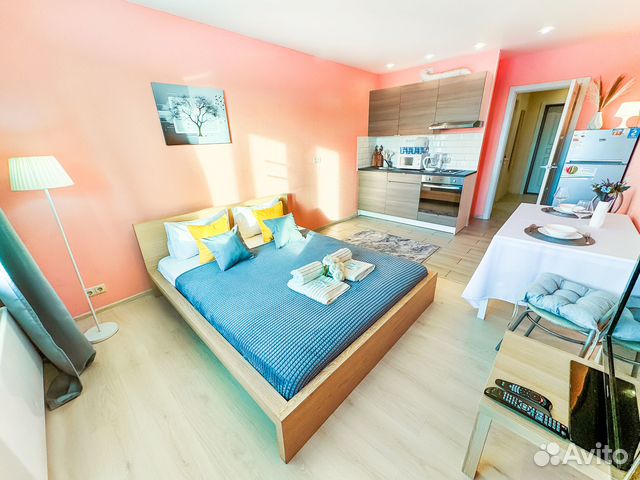 

1-к. квартира, 32 м², 2 кровати