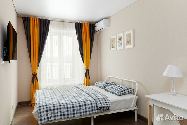 

1-к. квартира, 32 м², 2 кровати