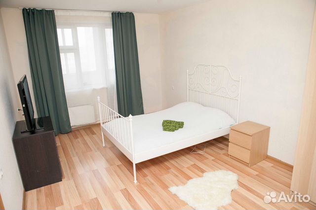 

1-к. квартира, 45 м², 2 кровати