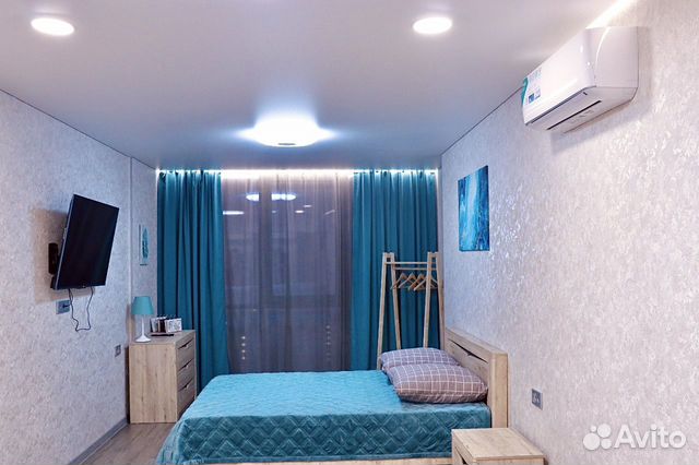 

Квартира-студия, 34 м², 2 кровати