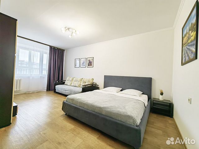 

1-к. квартира, 47 м², 2 кровати