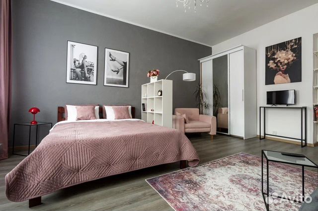 

1-к. квартира, 42,4 м², 3 кровати
