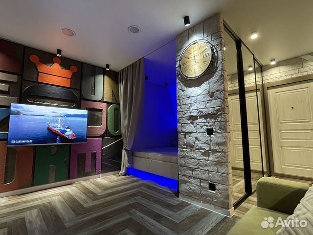 

Квартира-студия, 41 м², 2 кровати