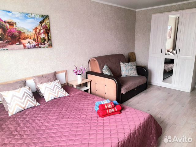 

1-к. квартира, 30 м², 2 кровати