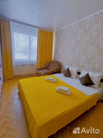 

1-к. квартира, 32 м², 2 кровати