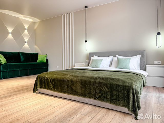 

Квартира-студия, 36 м², 2 кровати