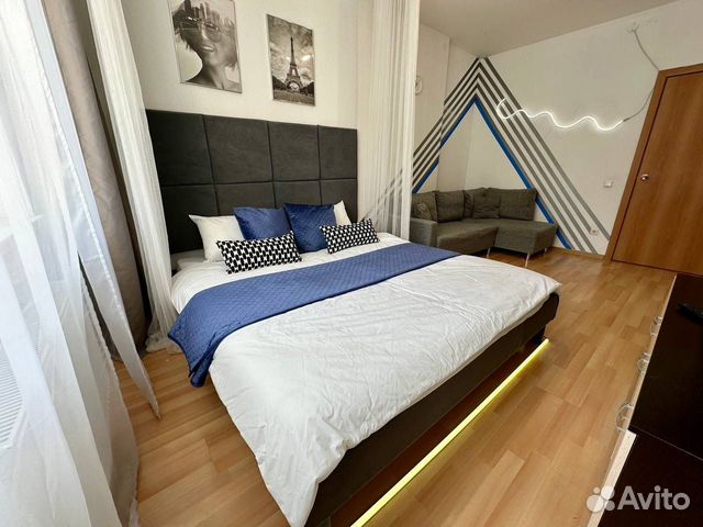

1-к. квартира, 44,8 м², 2 кровати