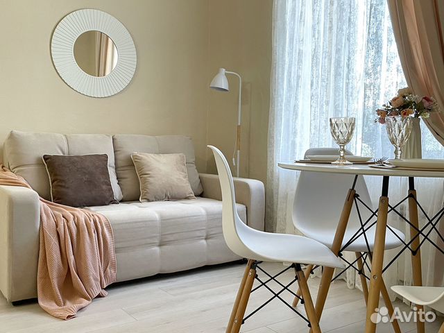 

Квартира-студия, 29 м², 2 кровати