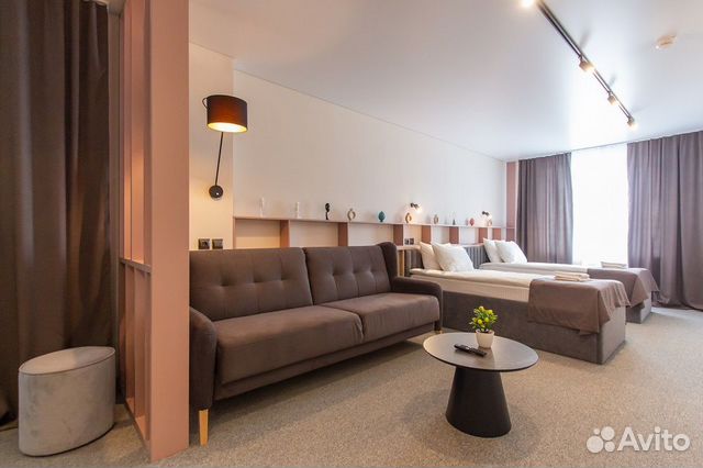 

Квартира-студия, 30 м², 3 кровати