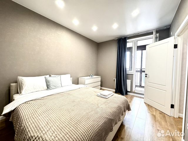 

1-к. квартира, 46,2 м², 2 кровати