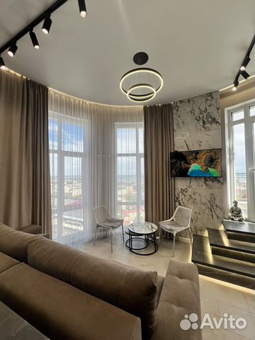 

Квартира-студия, 45 м², 2 кровати