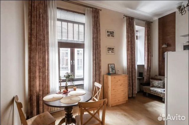 

Квартира-студия, 35 м², 2 кровати