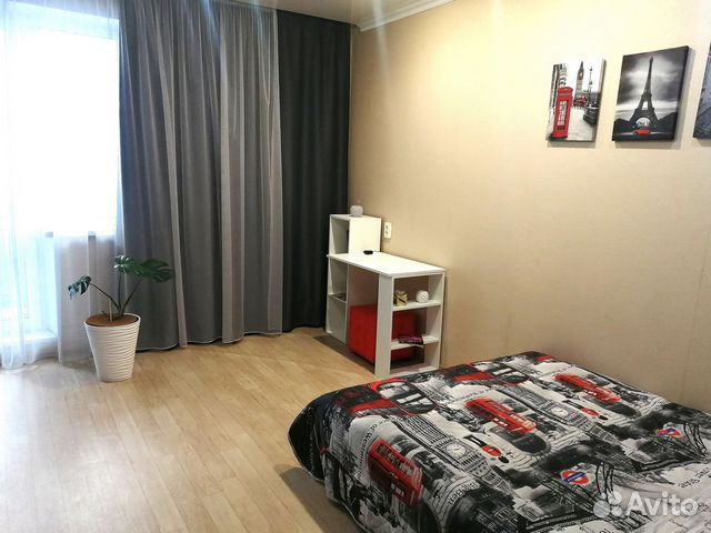 

1-к. квартира, 41 м², 2 кровати